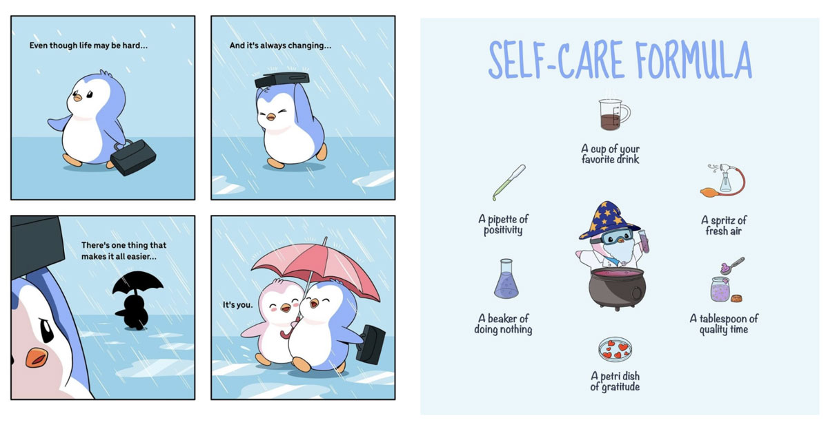 Pudgy Penguins Self-Care Formula